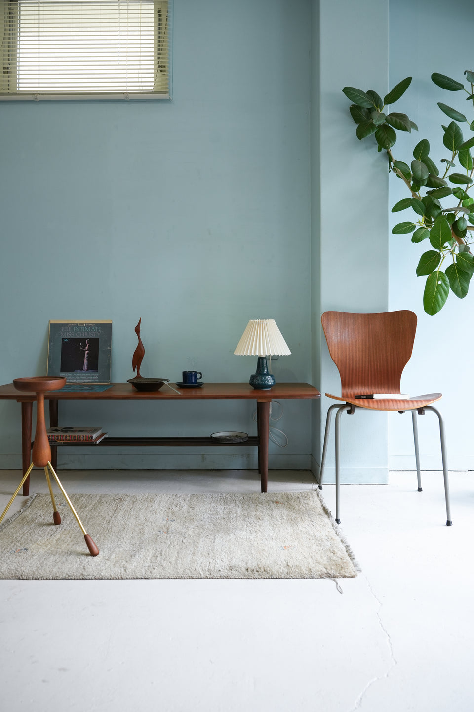 Søholm Model 1217 Table Lamp Danish Vintage/テーブルランプ スーホルム ブルー デンマークヴィンテージ 照明 北欧インテリア