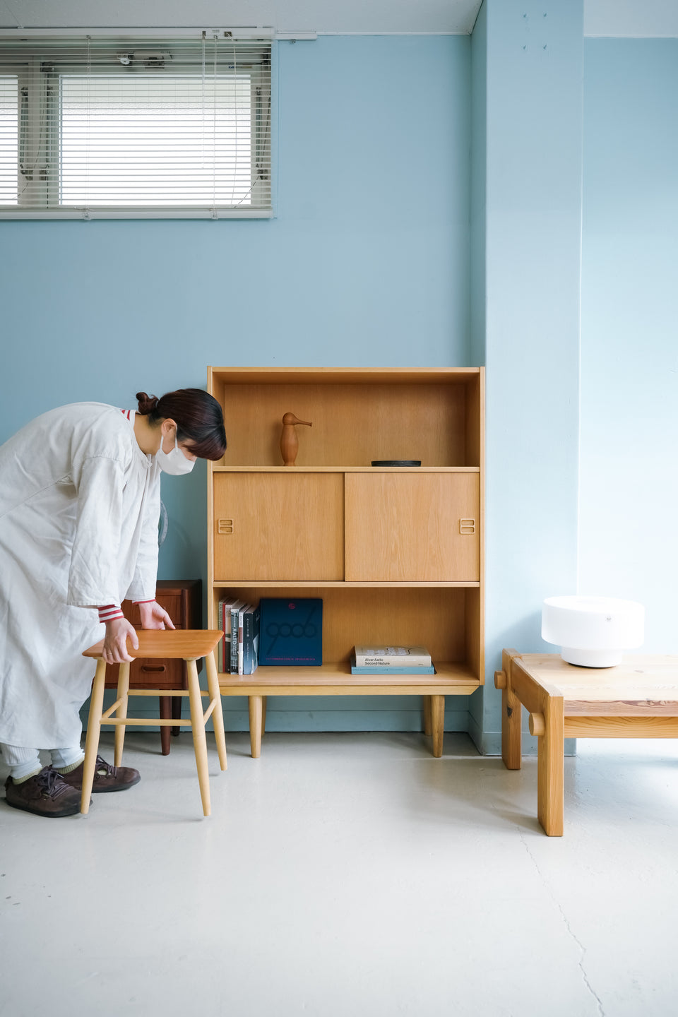 Danish Vintage Bookcase Shelf Oak/デンマークヴィンテージ ブックケース シェルフ