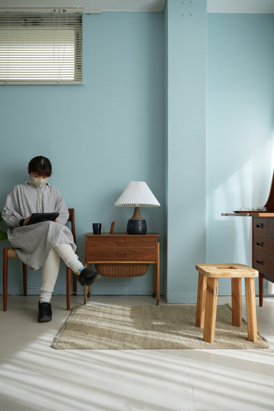 Danish Vintage Table Lamp Niels Preben Larsen/デンマークヴィンテージ テーブルランプ 照明 北欧インテリア