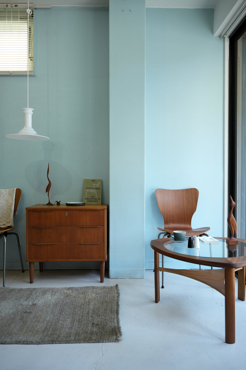 Danish Vintage Wooden Small Mouse/デンマークヴィンテージ 小さなネズミのオブジェ 木製 北欧インテリア