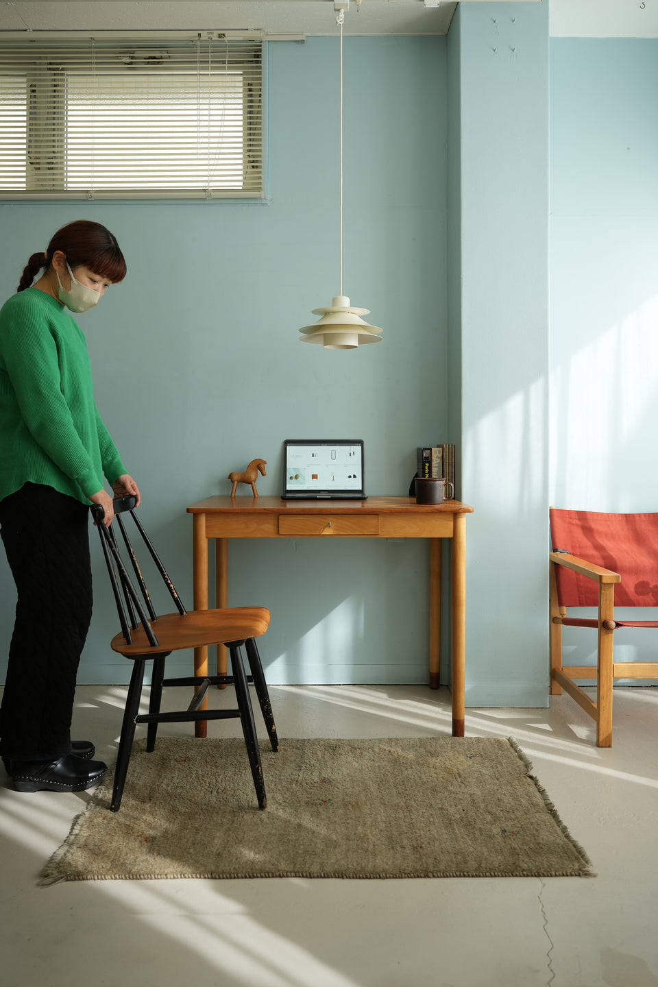 Danish Vintage Work Desk/デンマークヴィンテージ ワークデスク ダイニングテーブル 北欧家具