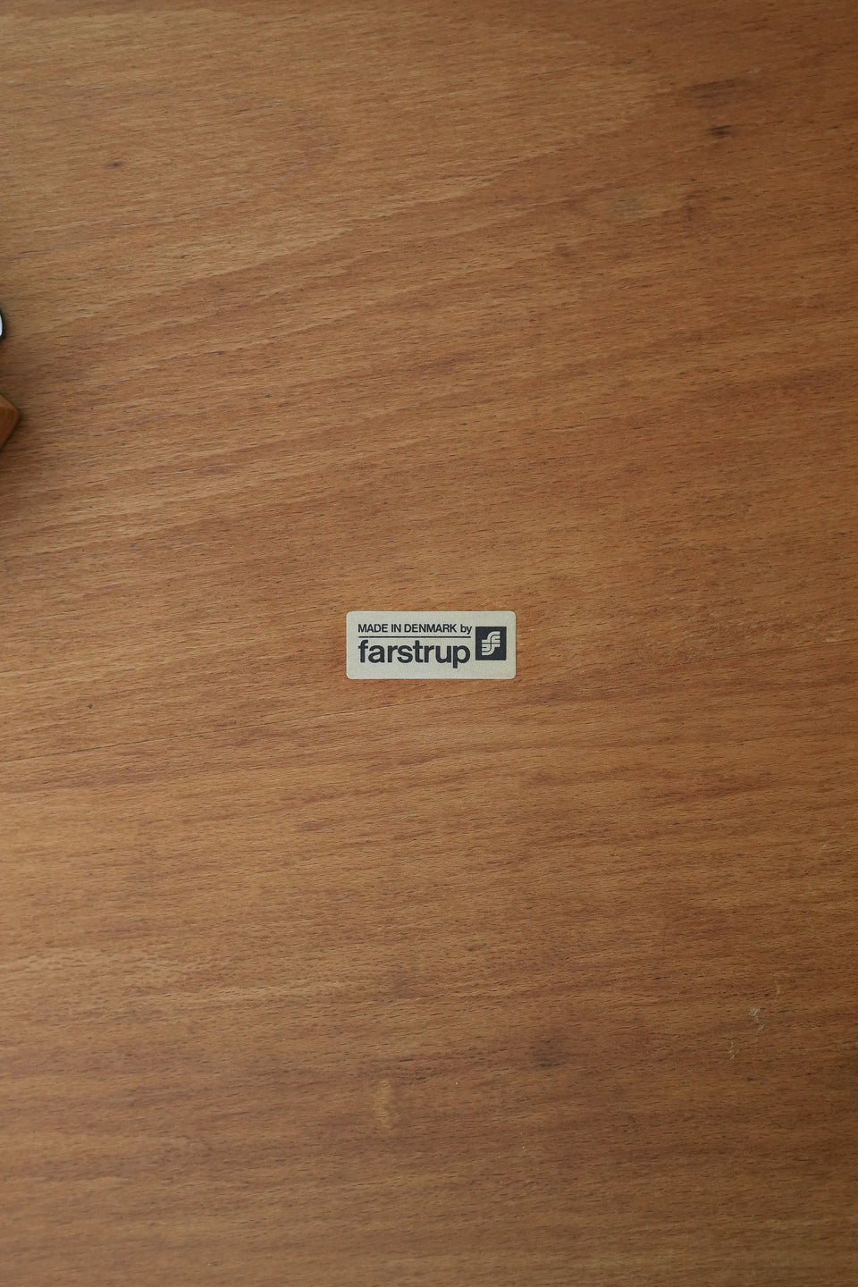 Farstrup Linoleum Top Table Half Round Table/ファーストラップ リノリウムトップ テーブル デンマークヴィンテージ