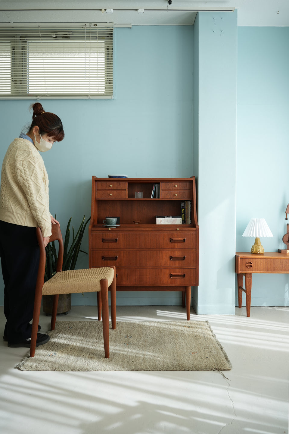 Gunnar Nielsen Tibergaard Writing Bureau Danish Vintage/デンマークヴィンテージ ライティングビューロー 北欧家具