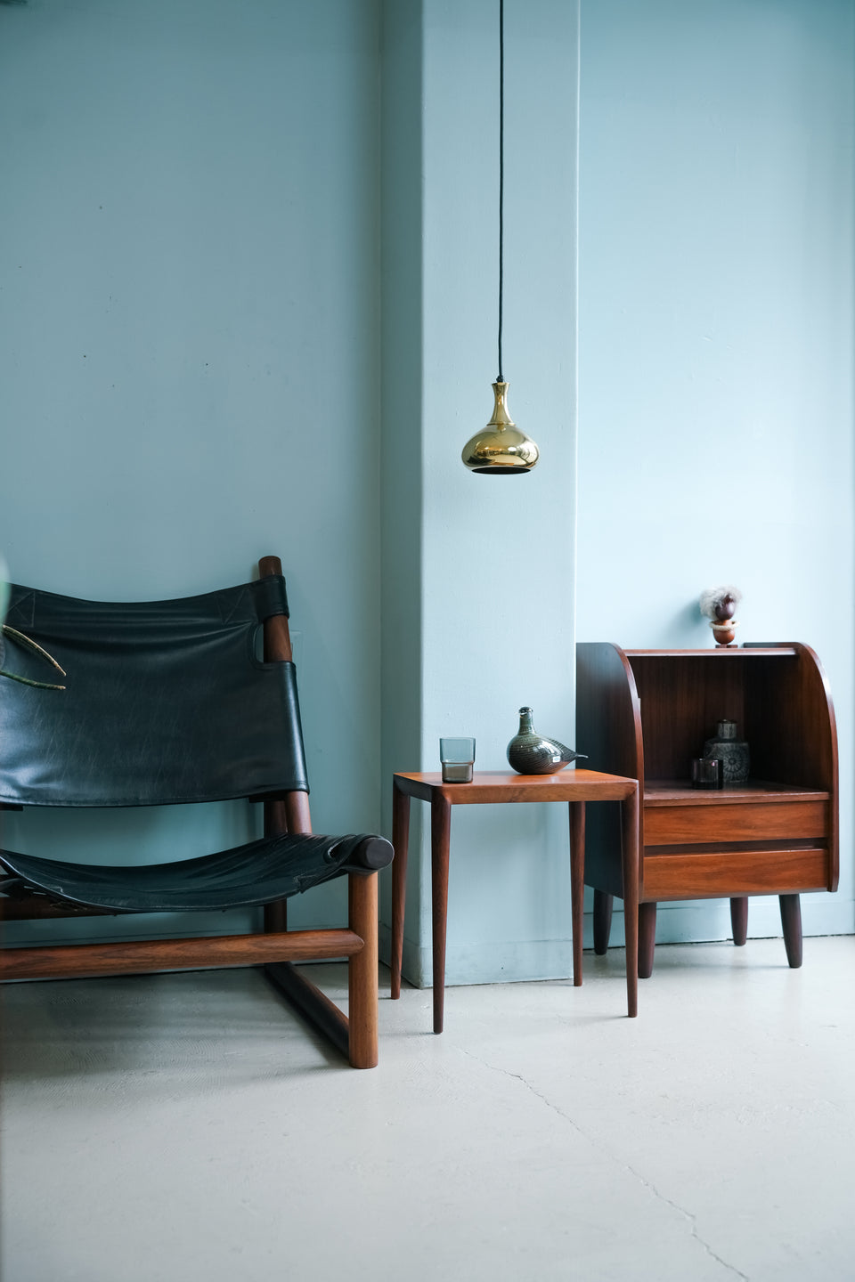 Haslev Rosewood Side Table Erik Riisager Hansen/ハスレヴ サイドテーブル ローズウッド材 エリック・リサガー・ハンセン