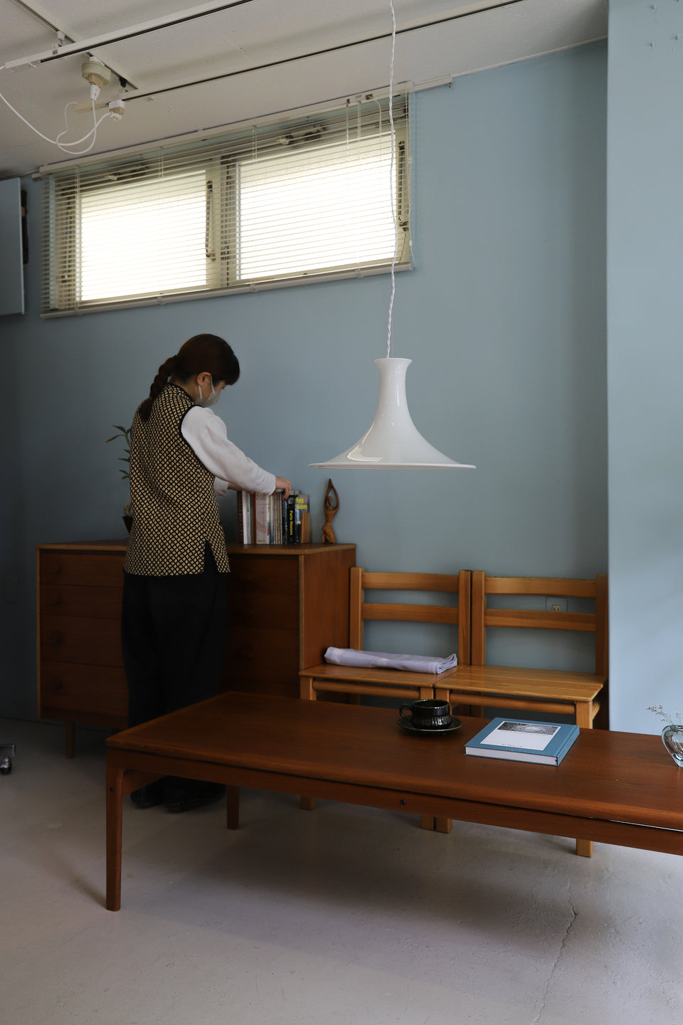 Holmegaard Pendant Light Mandarin XL size/デンマークヴィンテージ ホルムガード ペンダントライト マンダリン 照明 北欧インテリア