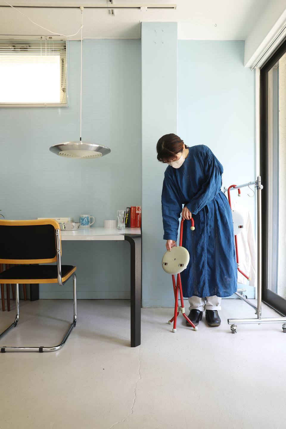 Vintage Folding Stick Chair Ivan Loss Design/ヴィンテージ ステッキチェア 折りたたみ椅子 ポストモダン