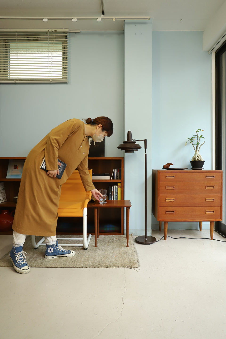 Danish Vintage Floor Stand Light/デンマークヴィンテージ フロアスタンドライト 照明 北欧インテリア