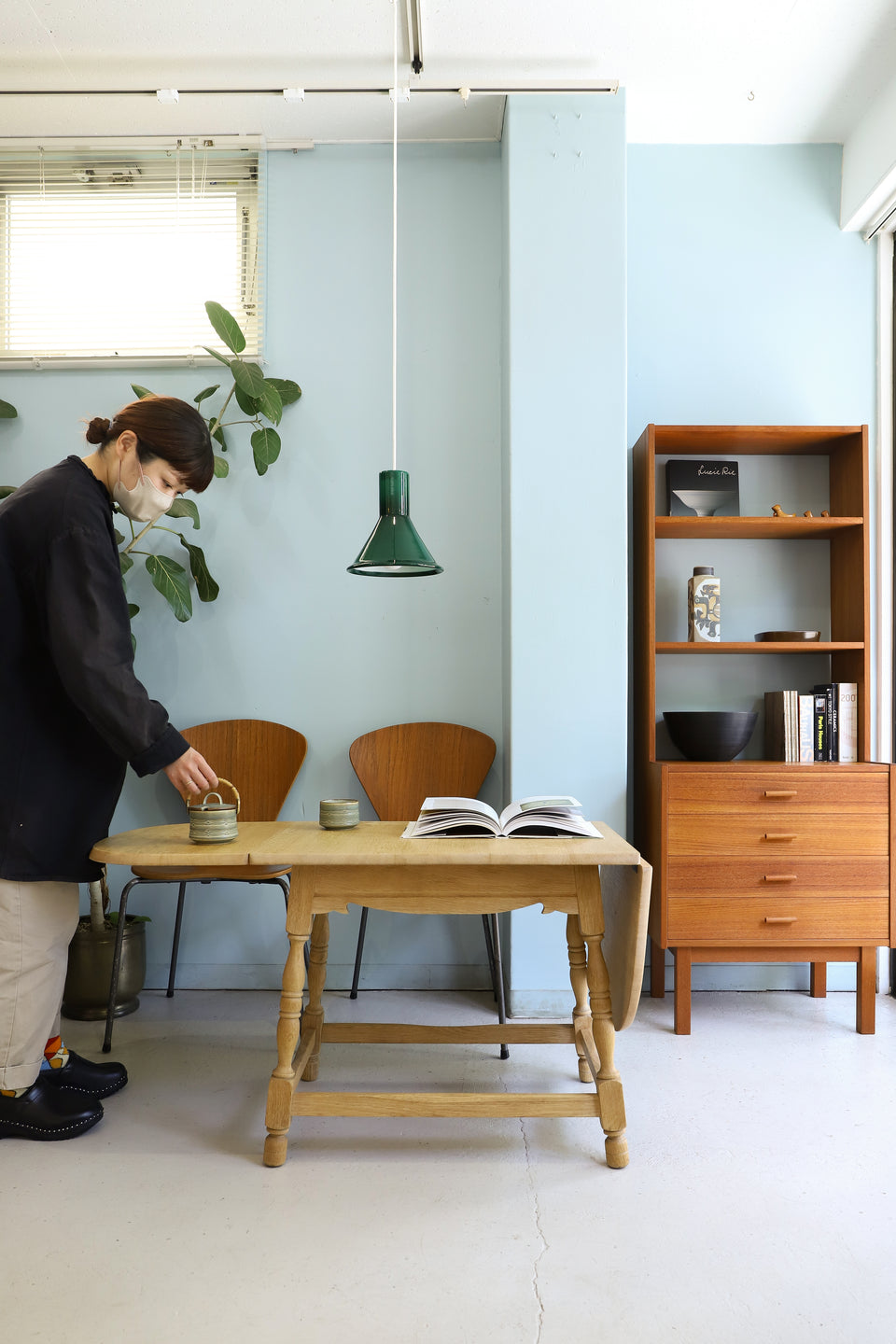 Holmegaard Pendant Light P&T Mini Green/ホルムガード ペンダントライト マイケル・バング デンマークヴィンテージ