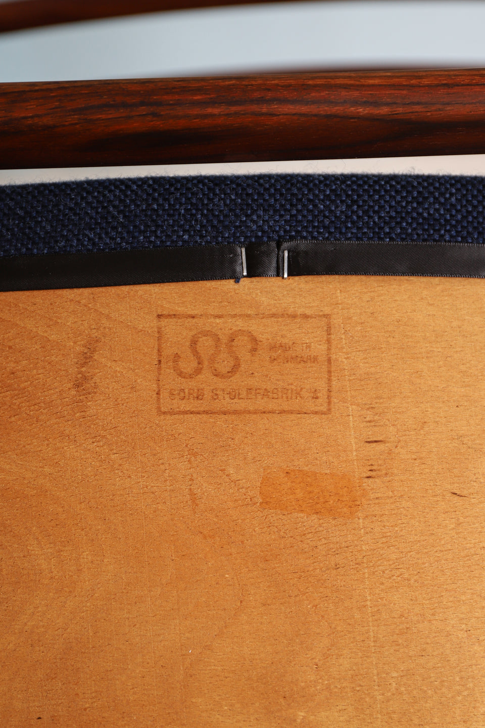 Sorø Stolefabrik High Back Dining Chair Rosewood/デンマークヴィンテージ ダイニングチェア 椅子 ハイバック ローズウッド 北欧家具