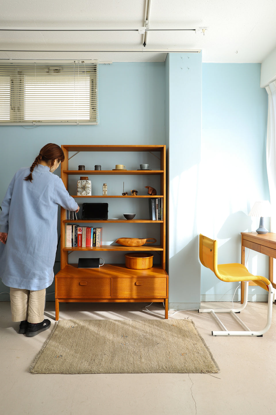 Swedish Vintage ULFERTS Teakwood Bookcase/スウェーデンヴィンテージ ウルファーツ ブックケース シェルフ 北欧家具