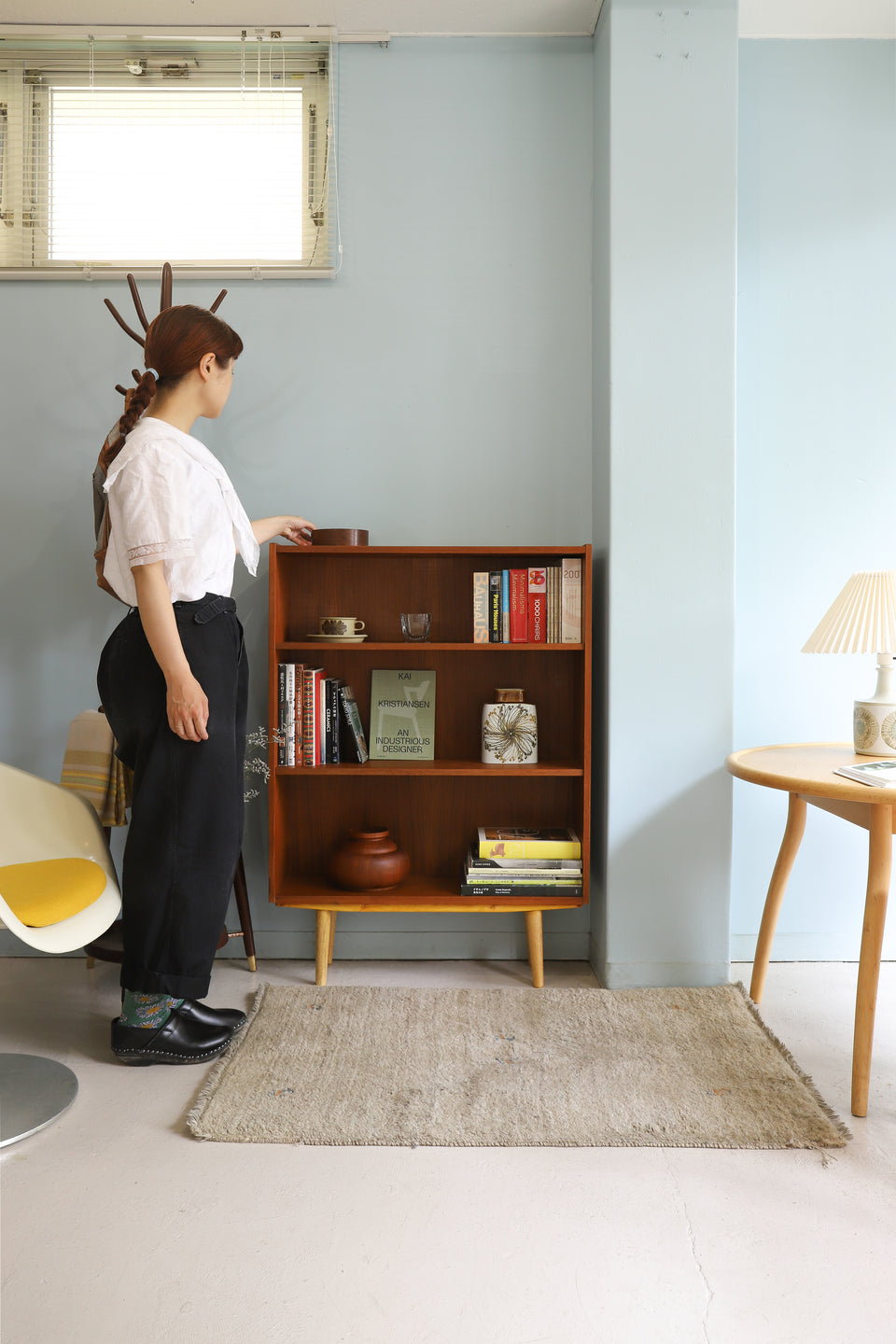 Danish Vintage ES Møbler Bookcase/デンマークヴィンテージ ブックケース シェルフ 本棚 チーク材 北欧家具