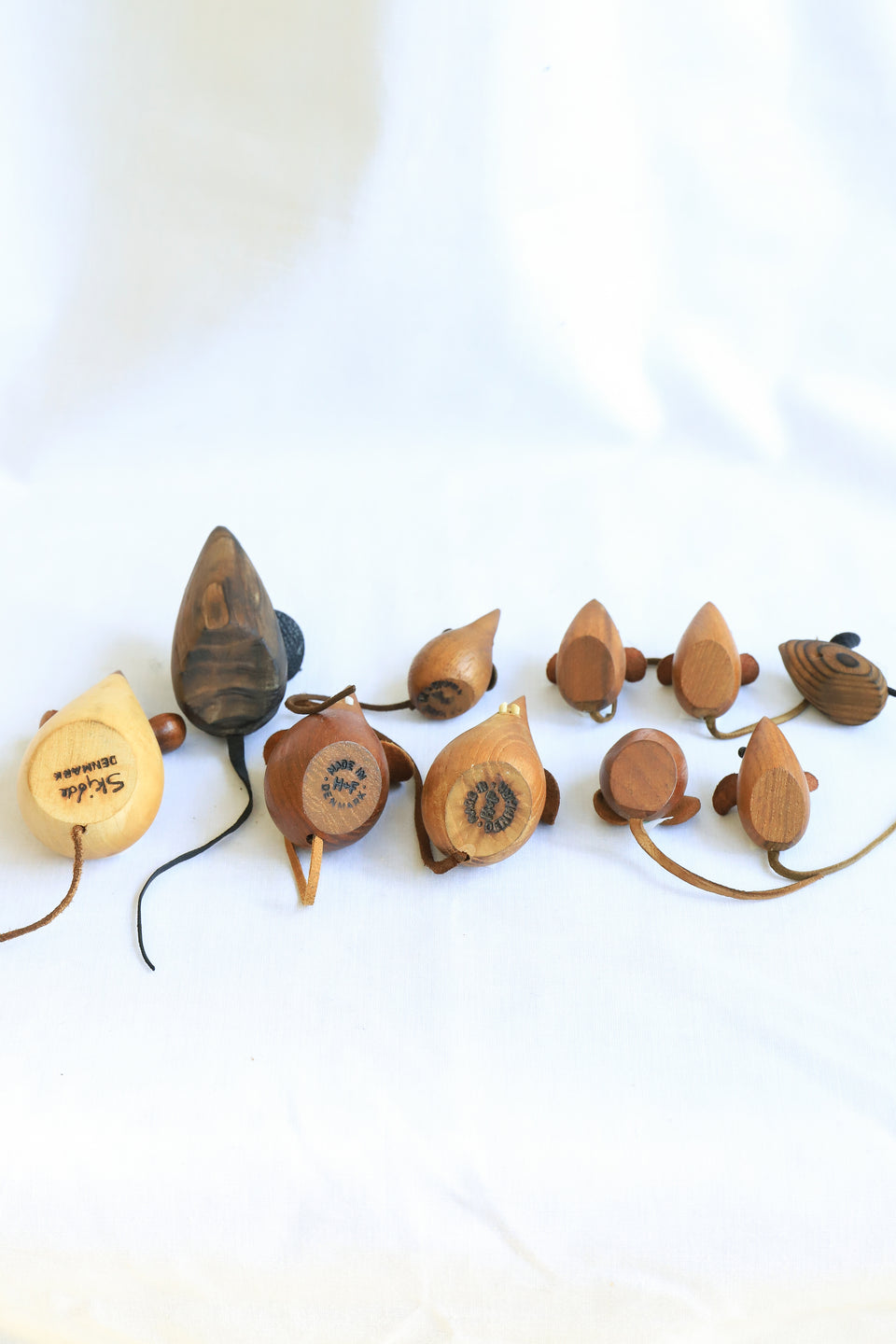 Danish Vintage Wooden Miniature Mouse Objet/デンマークヴィンテージ 木製 ネズミのオブジェ 北欧インテリア