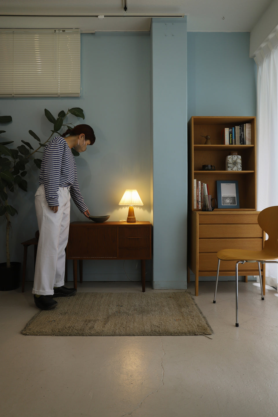 Danish Vintage Søholm Small Table Lamp/スーホルム テーブルランプ デンマークヴィンテージ 間接照明 北欧インテリア