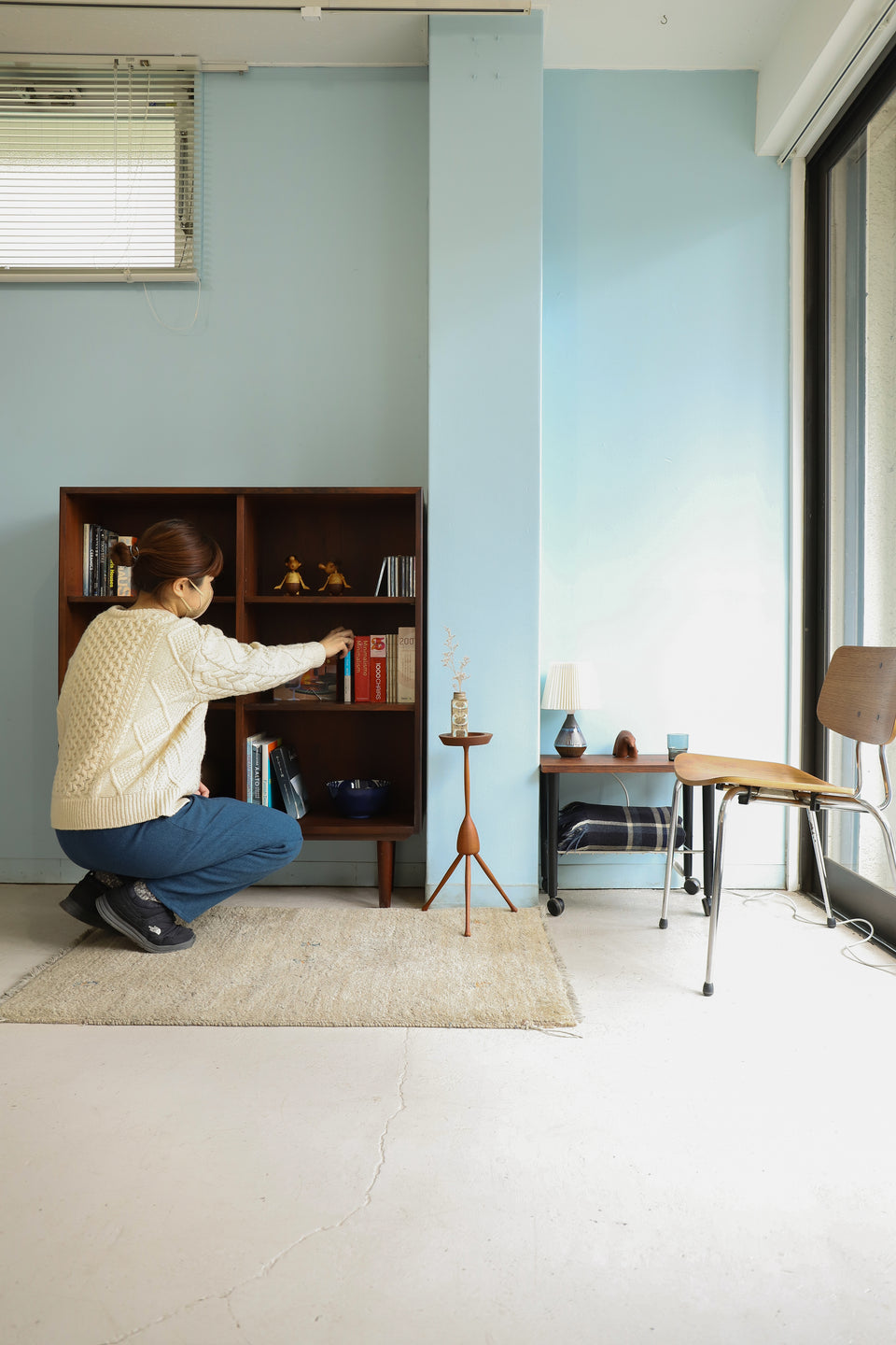 Teakwood Plant Stand Danish Vintage/デンマークヴィンテージ プラントスタンド チーク材 北欧インテリア