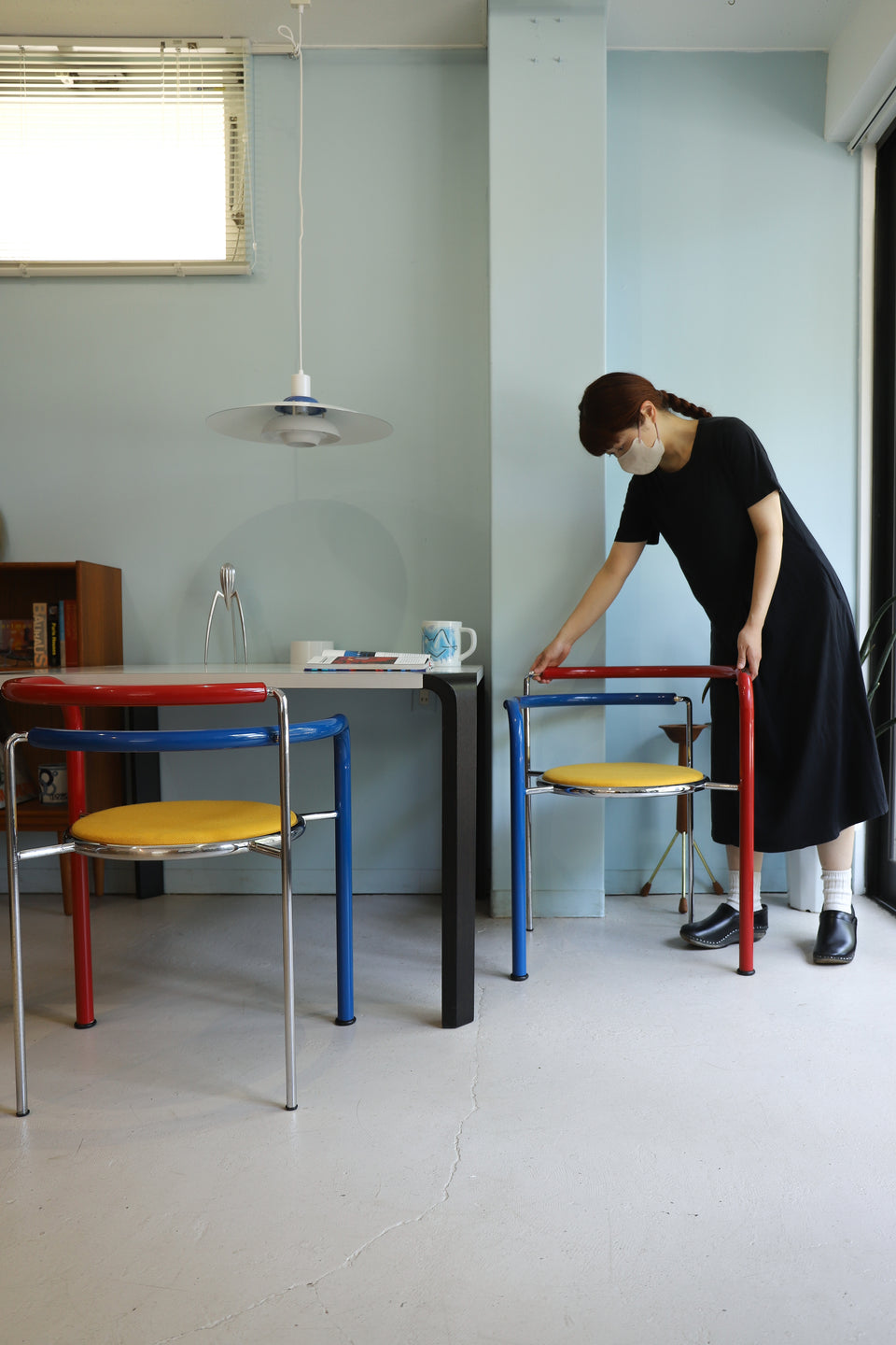 BOTIUM Dark Horse Arm Chair Rud Thygesen & Johnny Sorensen/デンマークヴィンテージ ボテム ダークホース アームチェア ポストモダン 北欧家具