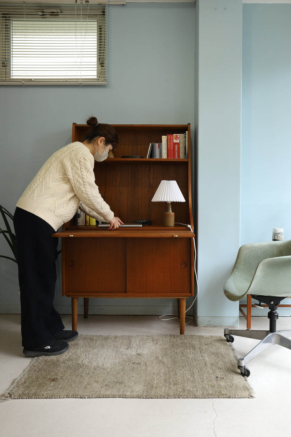 Danish Vintage Søholm Table Lamp/デンマークヴィンテージ スーホルム テーブルランプ 間接照明 北欧インテリア