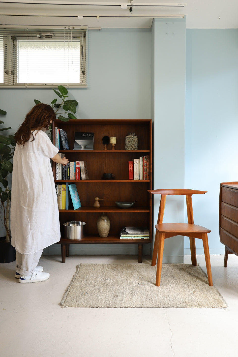 Danish Vintage Bornholms Møbelfabrik Rosewood Bookcase/デンマークヴィンテージ ブックケース 本棚 ローズウッド 北欧家具