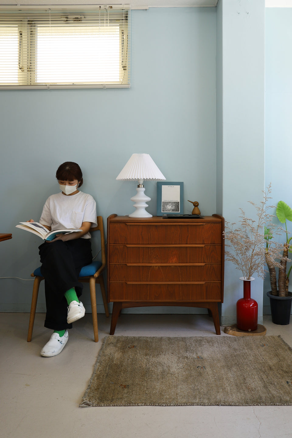 Vintage Holmegaard Table Lamp MARY Per Lutken/ホルムガード テーブルランプ マリー ペル・ルッケン 間接照明 デンマーク 北欧インテリア