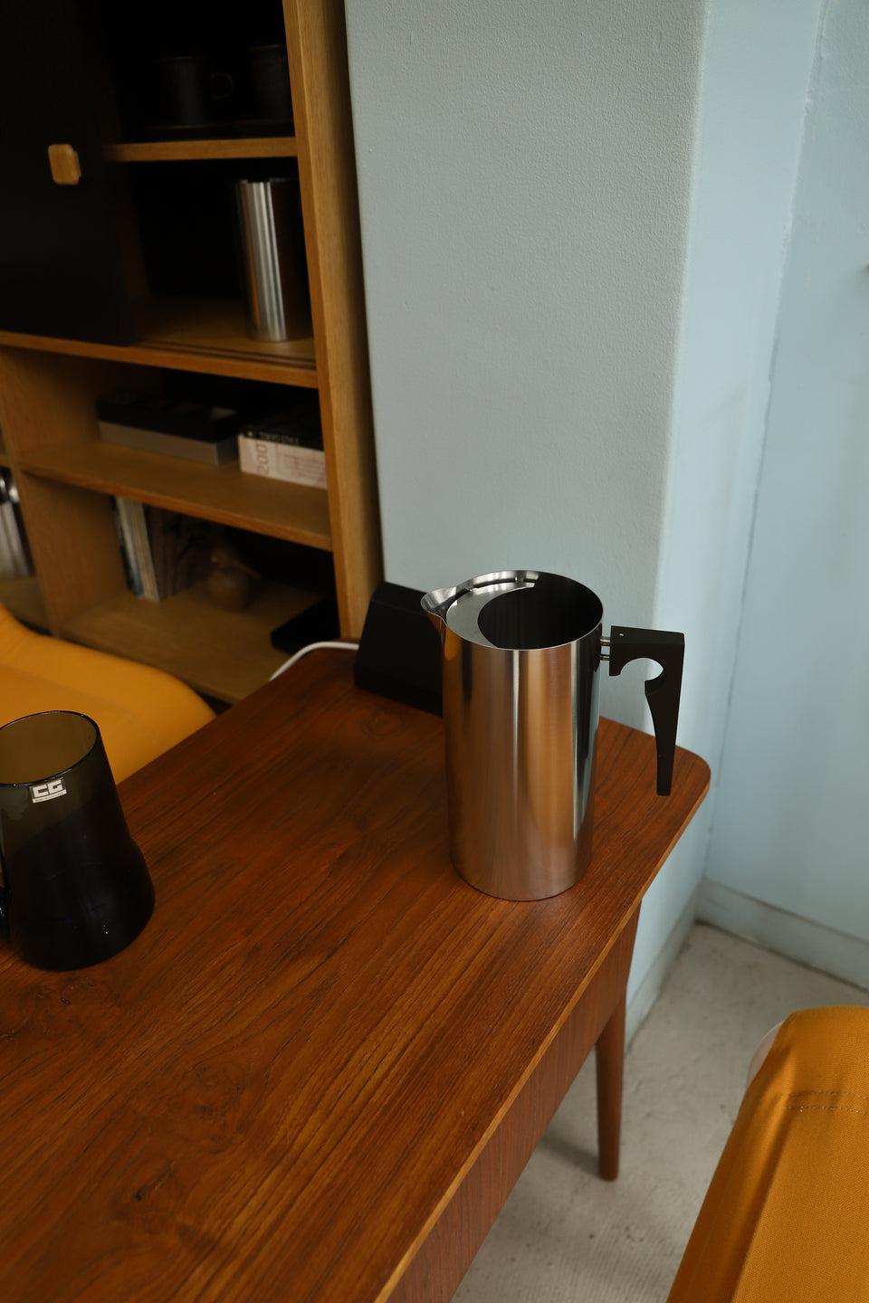 stelton cylinda-line Jug with Icelip Arne Jacobsen/ステルトン シリンダライン ジャグ アイスリップ付き アルネ・ヤコブセン 北欧インテリア