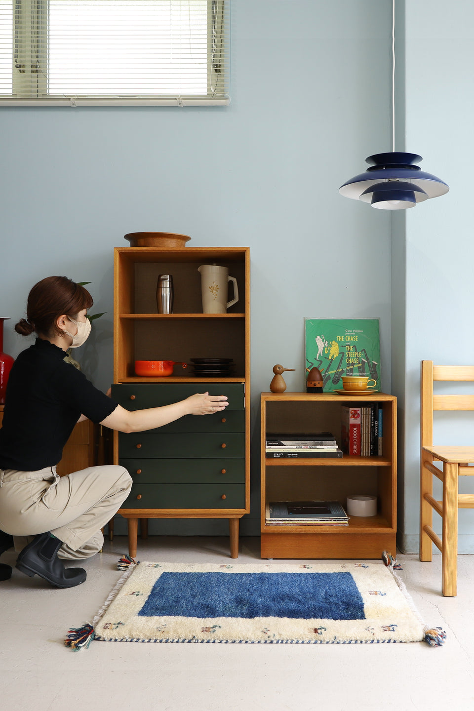HG Møbler Oakwood Bookcase Shelf Danish Vintage/デンマークヴィンテージ ブックケース シェルフ オーク材 収納家具 北欧インテリア