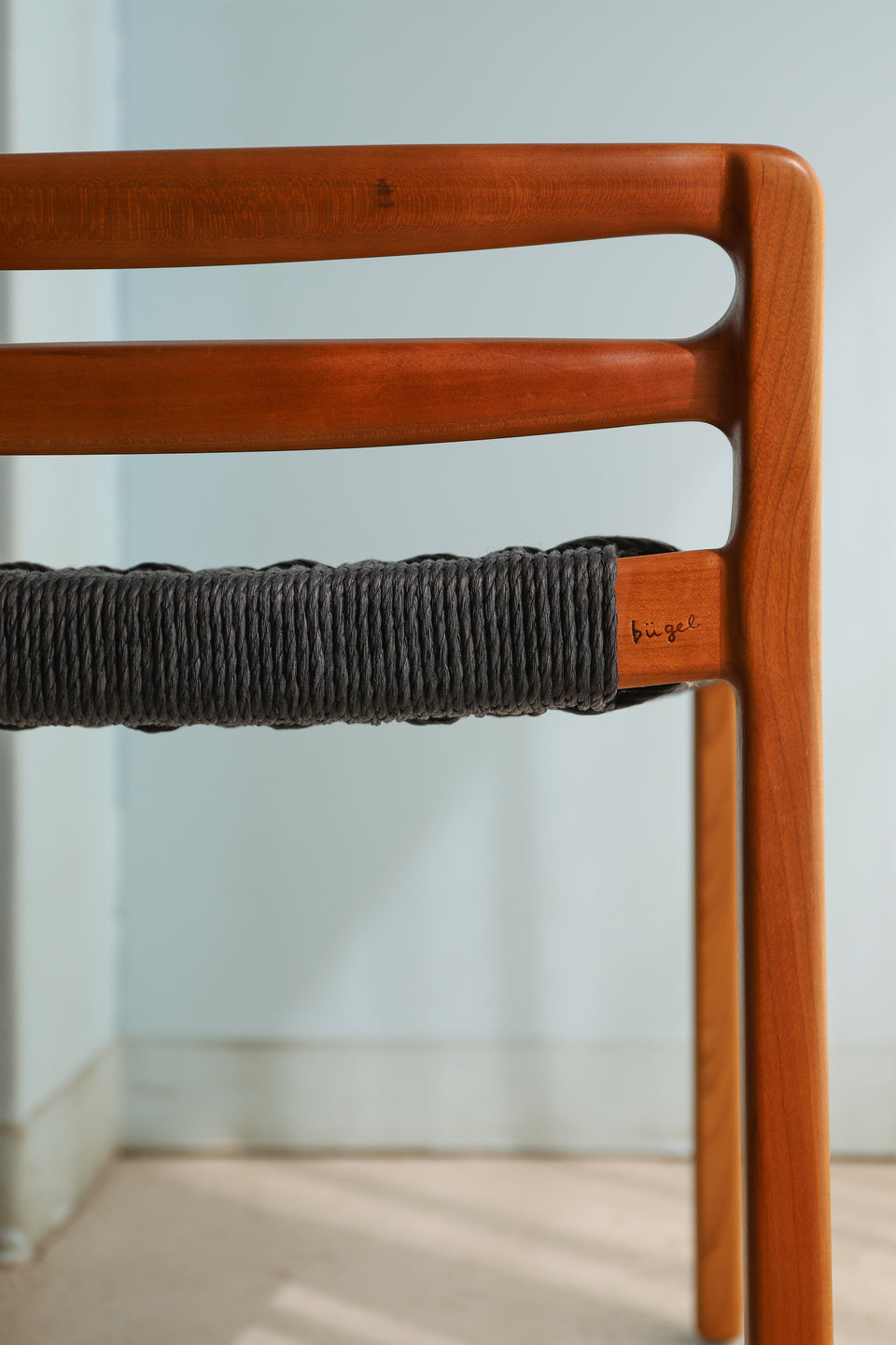 bügel Stacking Chair Cherrywood/ビューゲル スタッキングチェア 椅子 チェリー材 ペーパーコード