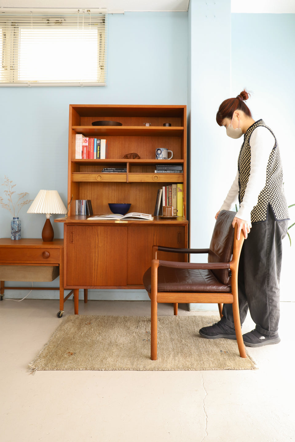 Japanese Vintage HITA CRAFTS Arm Chair Teakwood/日田工芸 アームチェア 椅子 チーク材 ジャパンヴィンテージ