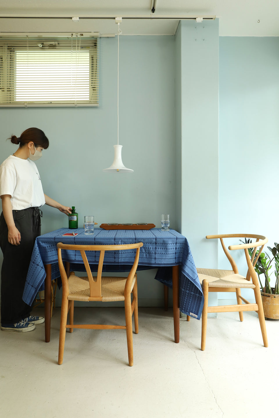 Georg Jensen Damask Table Cloth Junihaven/ジョージ・ジェンセン・ダマスク テーブルクロス デンマークデザイン