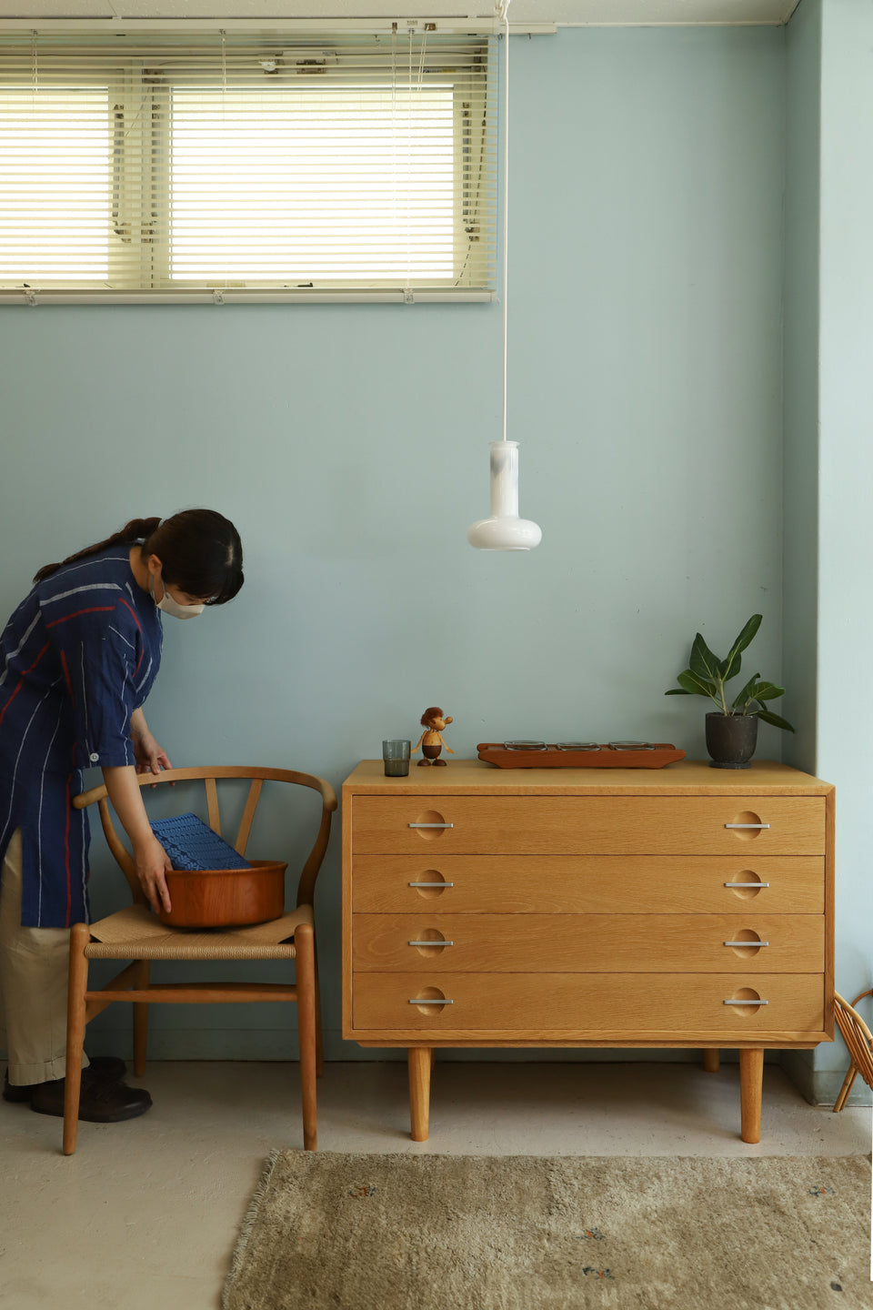 Holmegaard Pendant Light Blues Small Danish Vintage/ホルムガード ペンダントライト ブルース 北欧ヴィンテージ