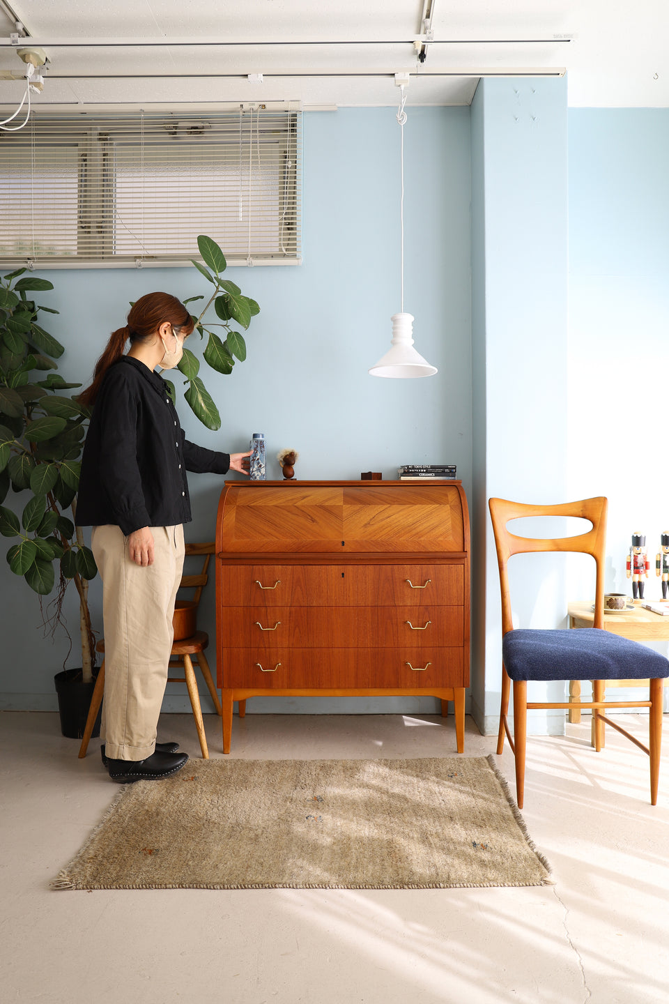 Rolltop Bureau Egon Ostergaard Swedish Vintage/スウェーデンヴィンテージ ロールトップビューロー エゴン・オスターガード 北欧家具