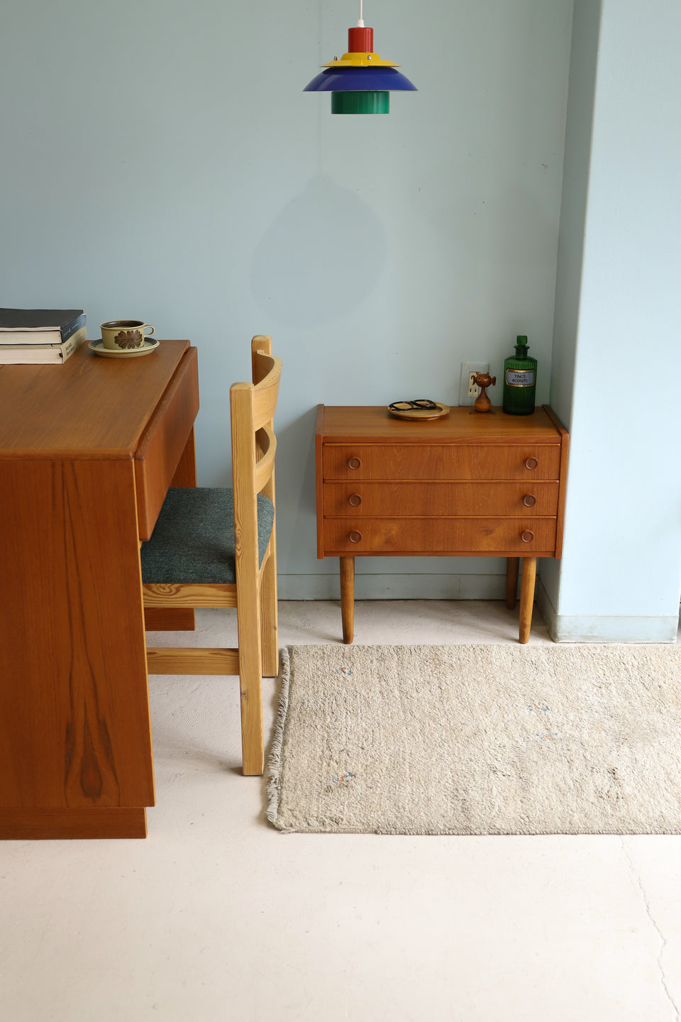 Danish Vintage 3drawer Side Chest/デンマークヴィンテージ サイドチェスト 3段 北欧家具