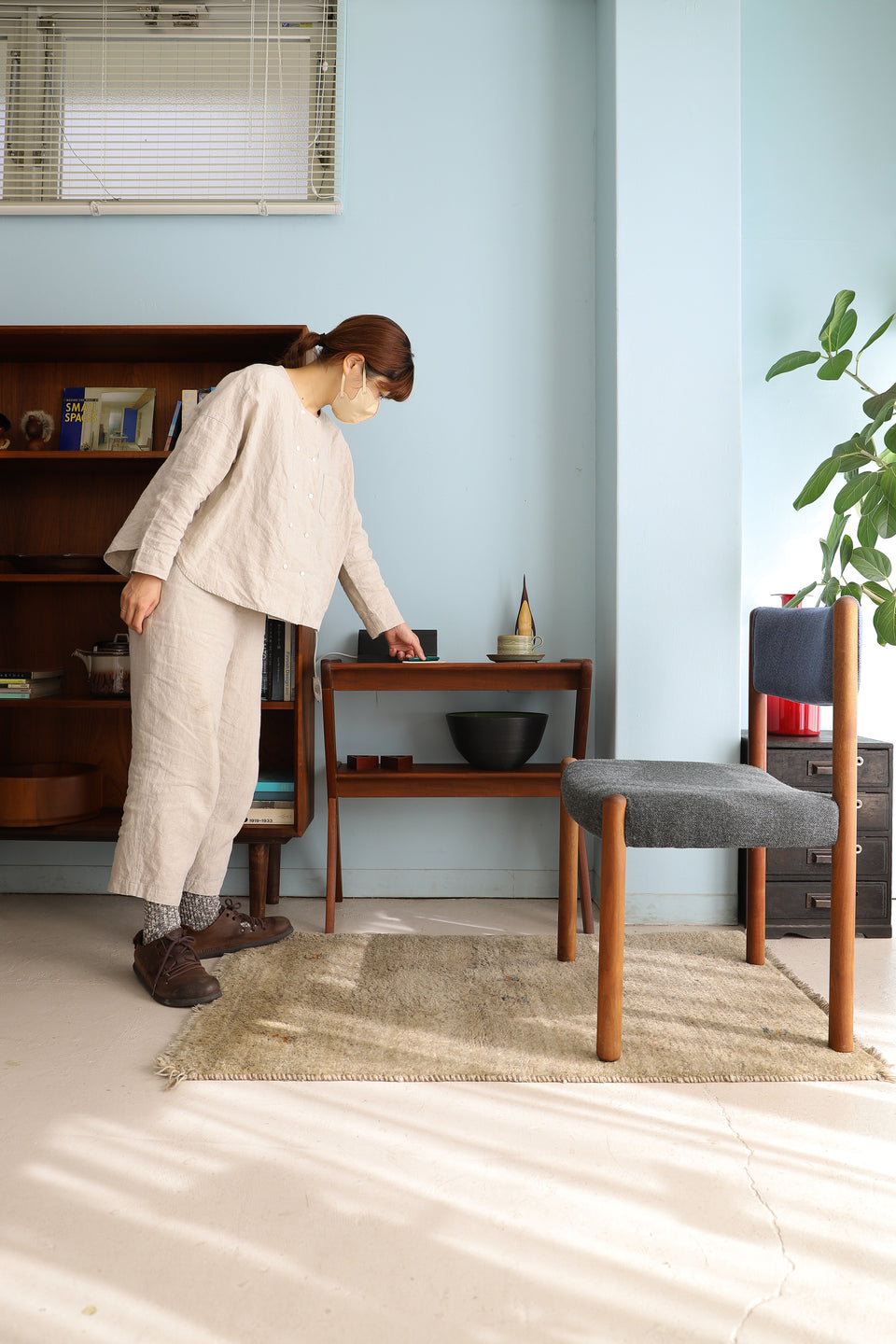 UK Vintage Side Table/イギリスヴィンテージ サイドテーブル ミッドセンチュリーモダン