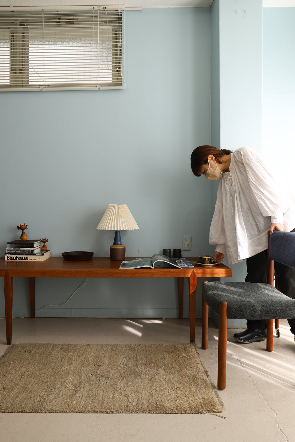 Danish Vintage Søholm Table Lamp Model 3049 Einar Johansen/デンマークヴィンテージ スーホルム テーブルランプ エイナー・ヨハンセン 間接照明 北欧インテリア