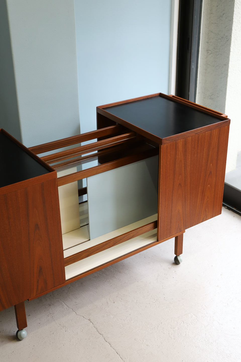 Danish Vintage Vantinge Møbelindustri Side Board Cabinet Trolley/デンマークヴィンテージ サイドボードキャビネット トロリー 北欧家具