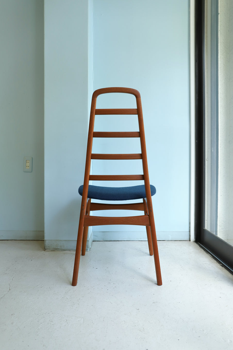 Danish Vintage High Back Dining Chair/デンマークヴィンテージ ハイバック ダイニングチェア チーク材 北欧家具