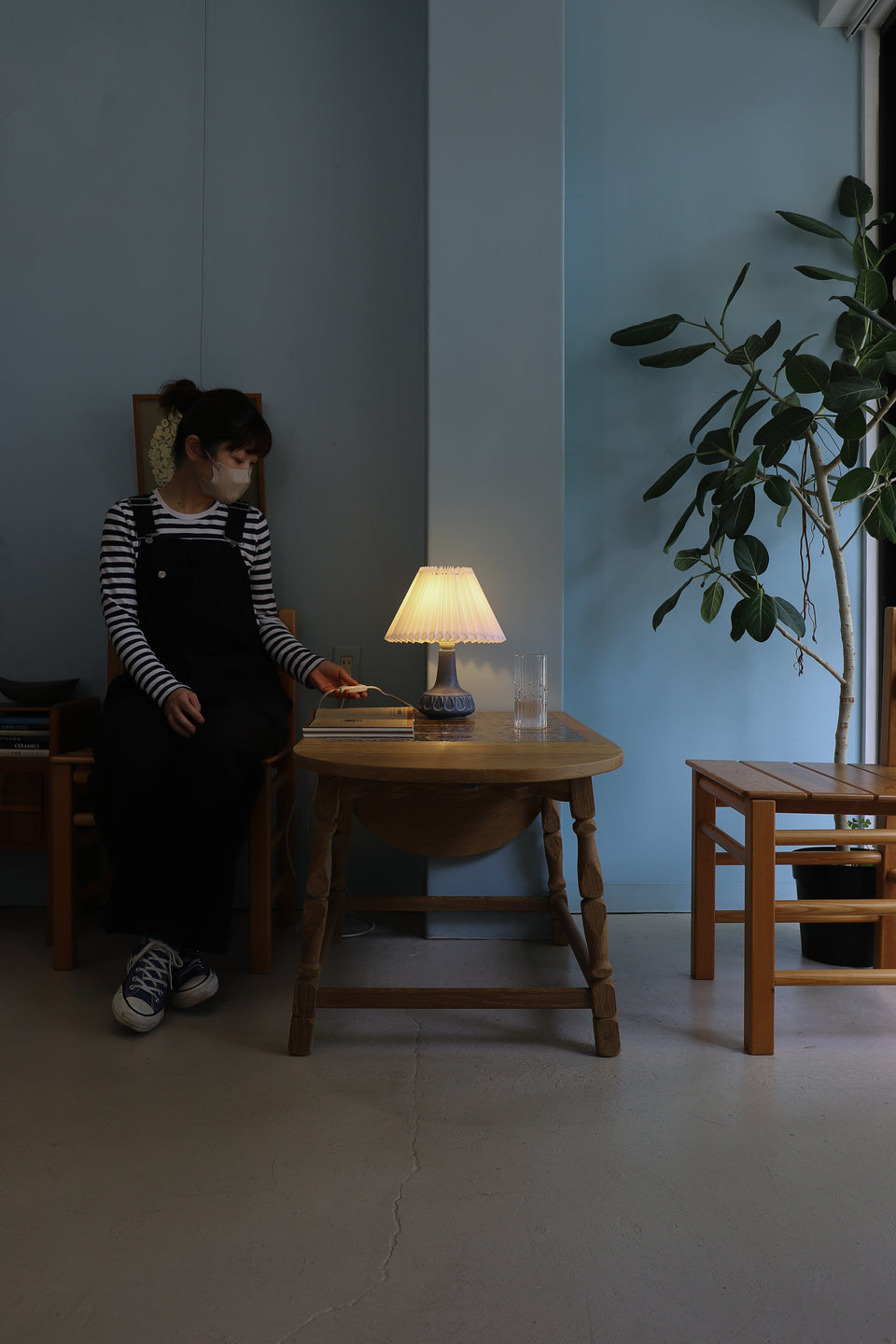 Vintage Søholm Table Lamp Model 1202 Einar Johansen/スーホルム テーブルランプ デンマークヴィンテージ 間接照明 北欧インテリア