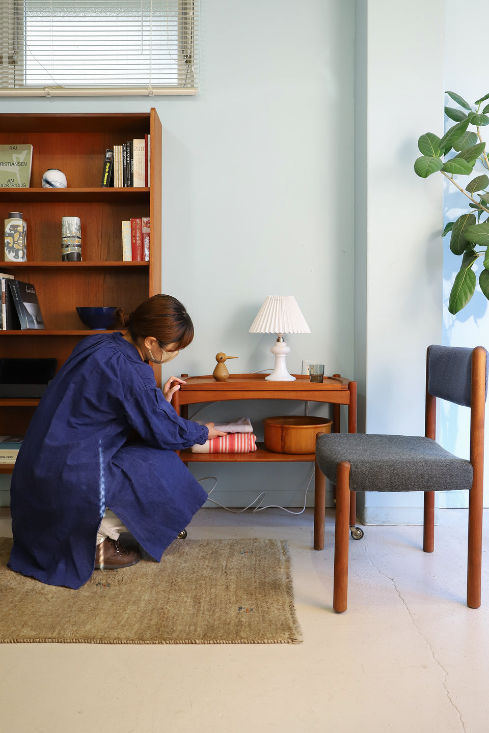 Vintage Holmegaard Table Lamp Madeleine Michael Bang/ホルムガード テーブルランプ マドレーヌ マイケル・バング 照明 北欧インテリア