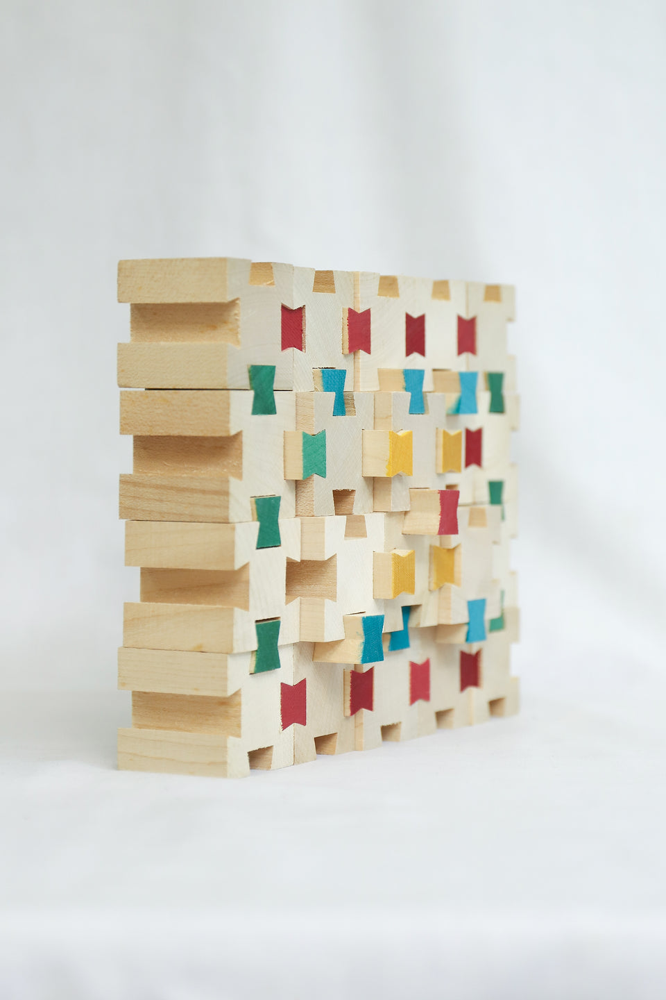 Vintage Wooden Puzzle Building Blocks/ヴィンテージ 木製パズル 積み木 玩具