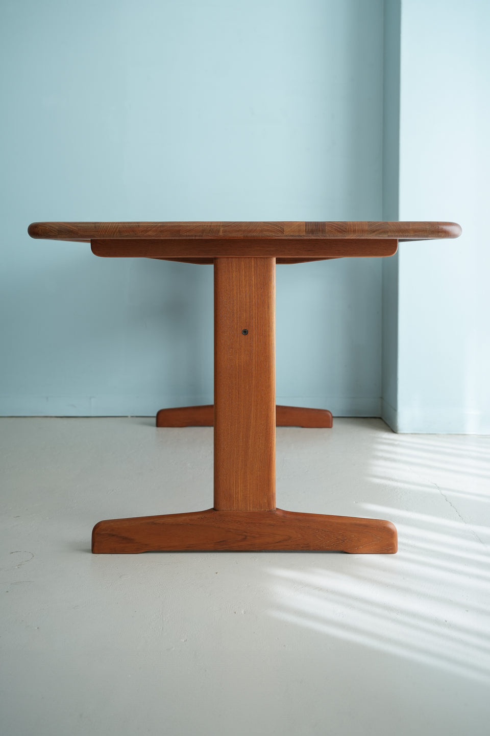 Japanese Vintage Teakwood Dining Table/ジャパンヴィンテージ ダイニングテーブル チーク集成材 北欧モダン