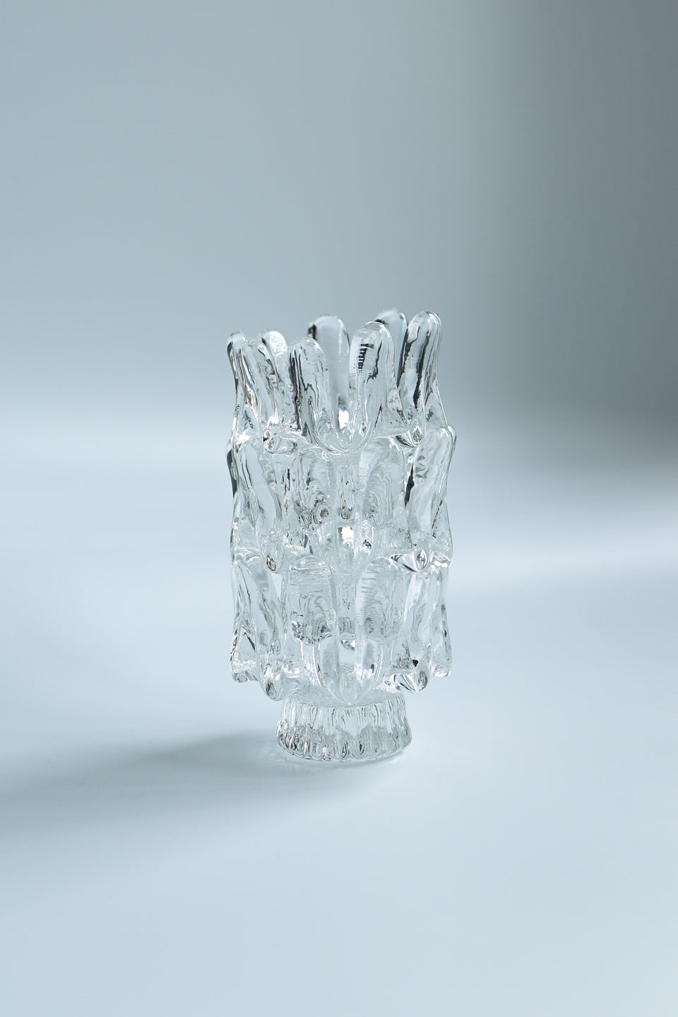 Kosta Boda Sunflower Candle Holder Goran Warff/コスタボダ キャンドルホルダー サンフラワー ガラス 北欧インテリア