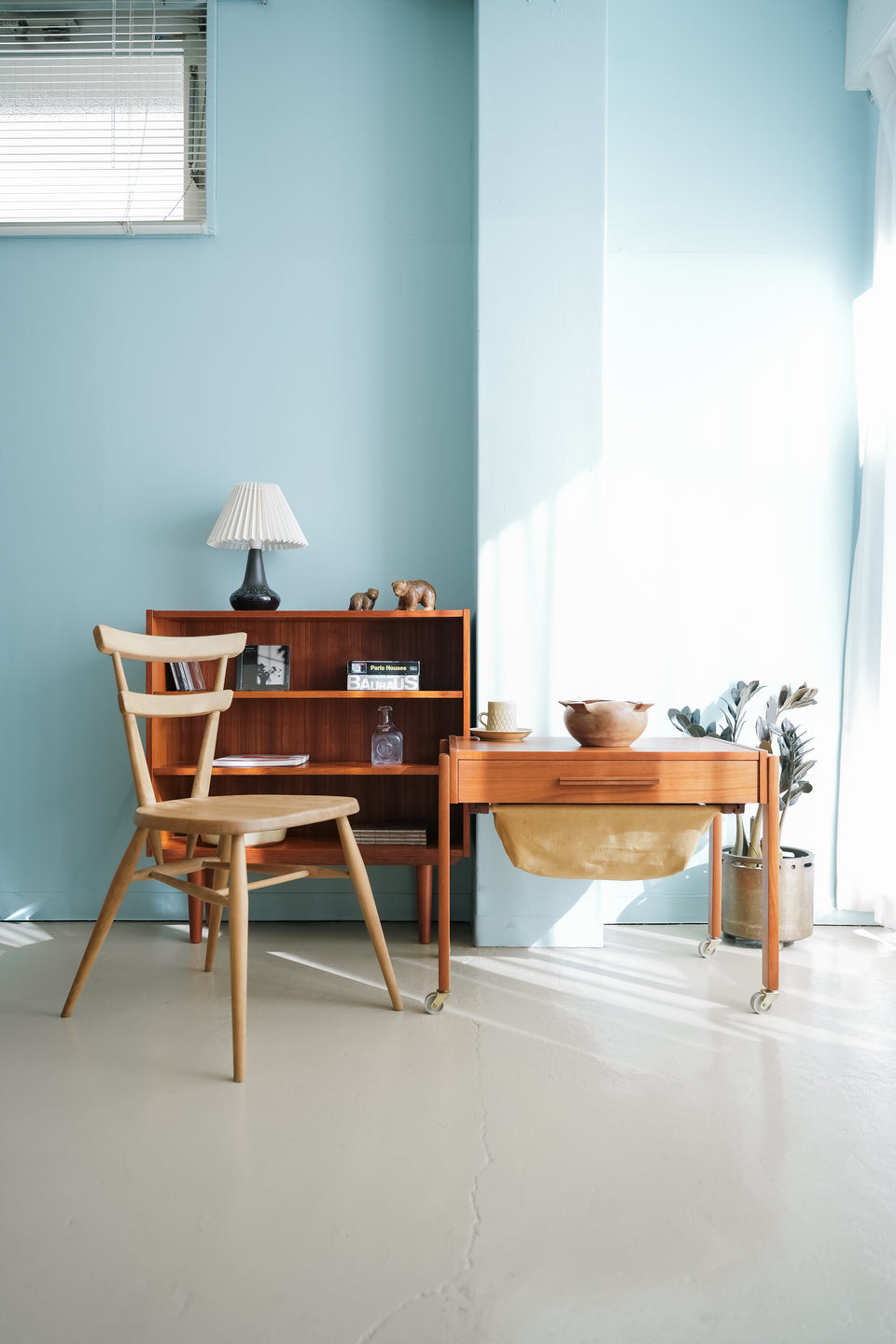 Made in Italy Wooden Bowl/イタリア製 木製ボウル ヴィンテージインテリア