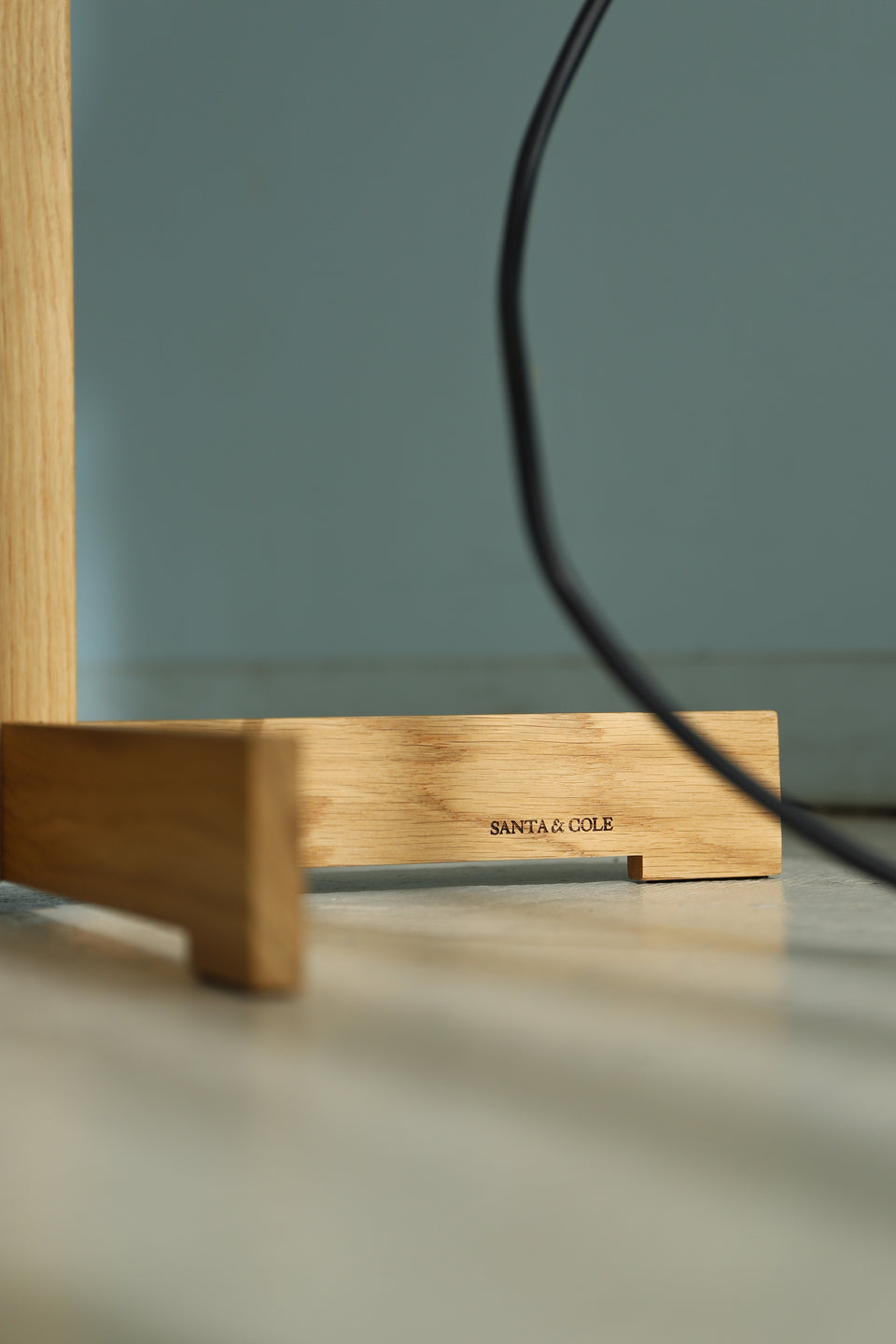 Miguel Milá TMM Floor Lamp Santa&Cole/ミゲル・ミラ TMMフロアランプ サンタ&コール オーク材 スペイン