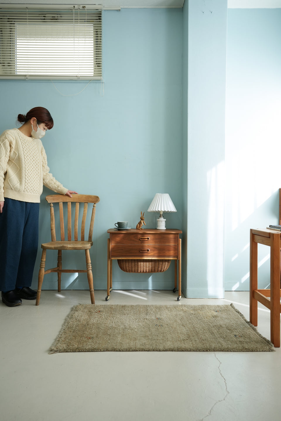 Sewing Wagon Side Table Danish Vintage/デンマークヴィンテージ ソーイングワゴン サイドテーブル 北欧家具