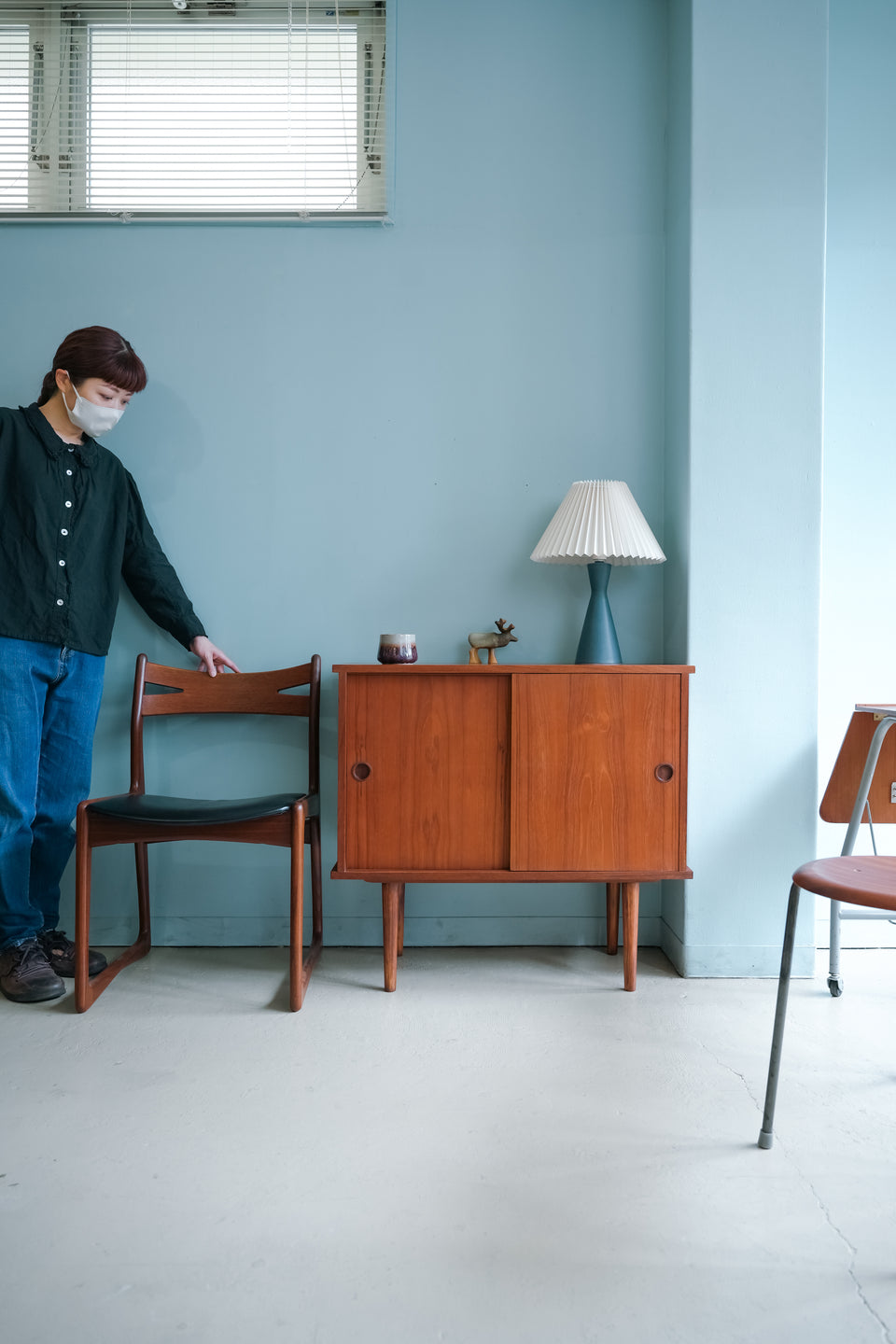 Teak Small Side Board Danish Vintage/デンマークヴィンテージ スモールサイドボート チーク材