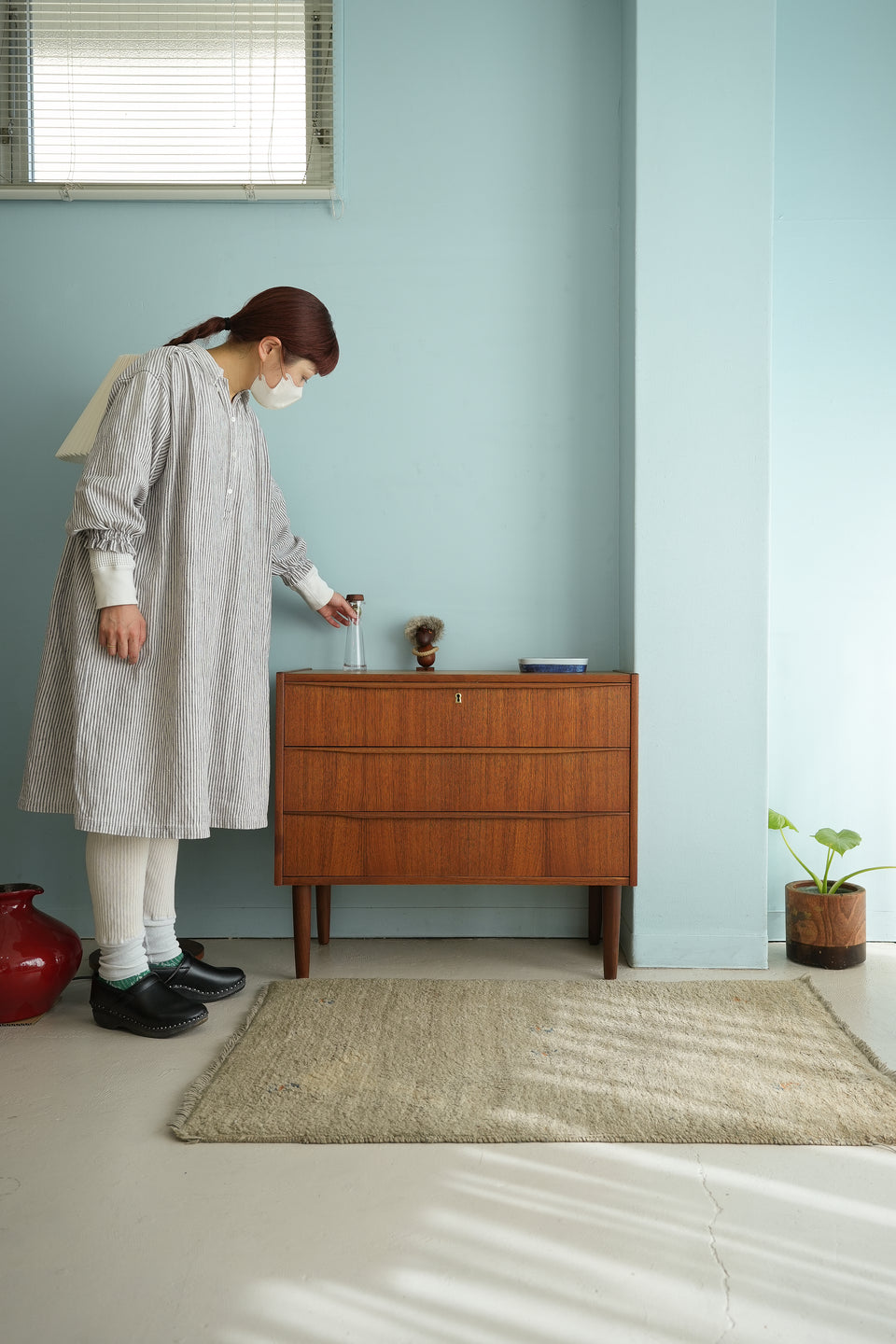 Teakwood 3drawer Chest Danish Vintage/デンマークヴィンテージ チェスト 3段 チーク材 北欧家具