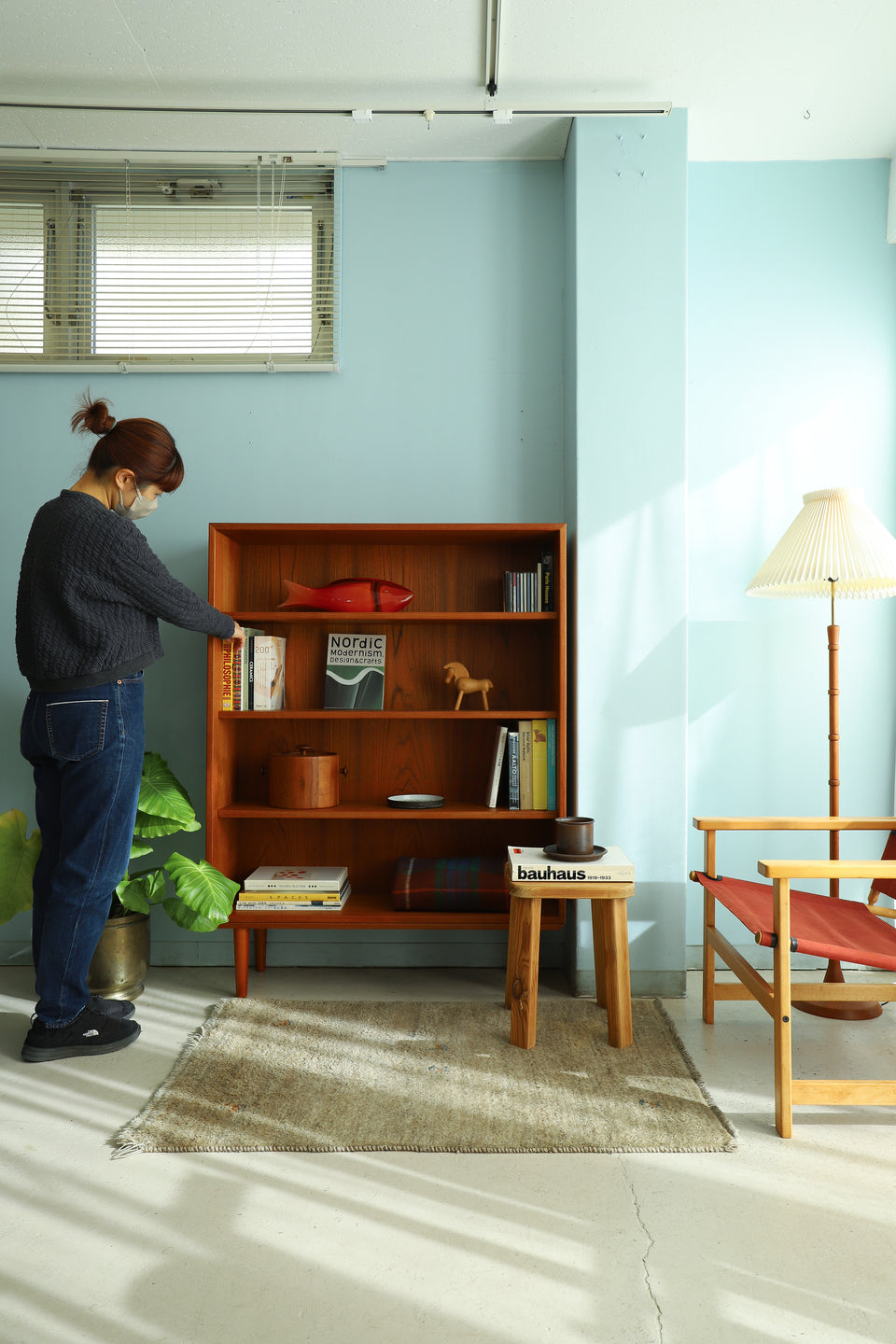 Teakwood Bookcase Danish Vintage/デンマークヴィンテージ ブックケース 本棚 チーク材 北欧家具