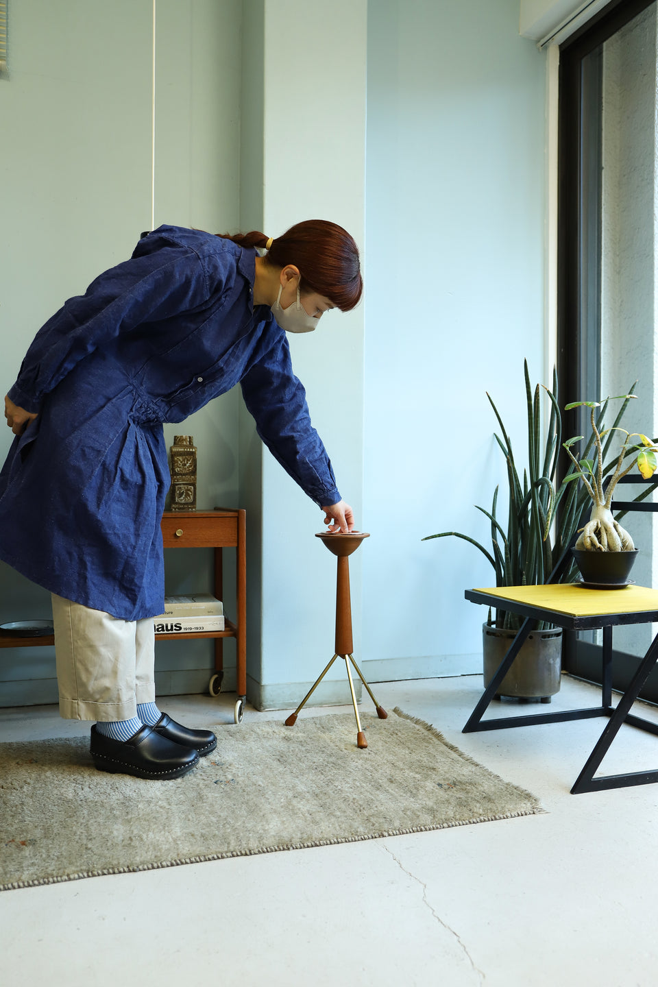 Teakwood Stand Danish Vintage/デンマークヴィンテージ スタンド チーク材 小物入れ 北欧インテリア