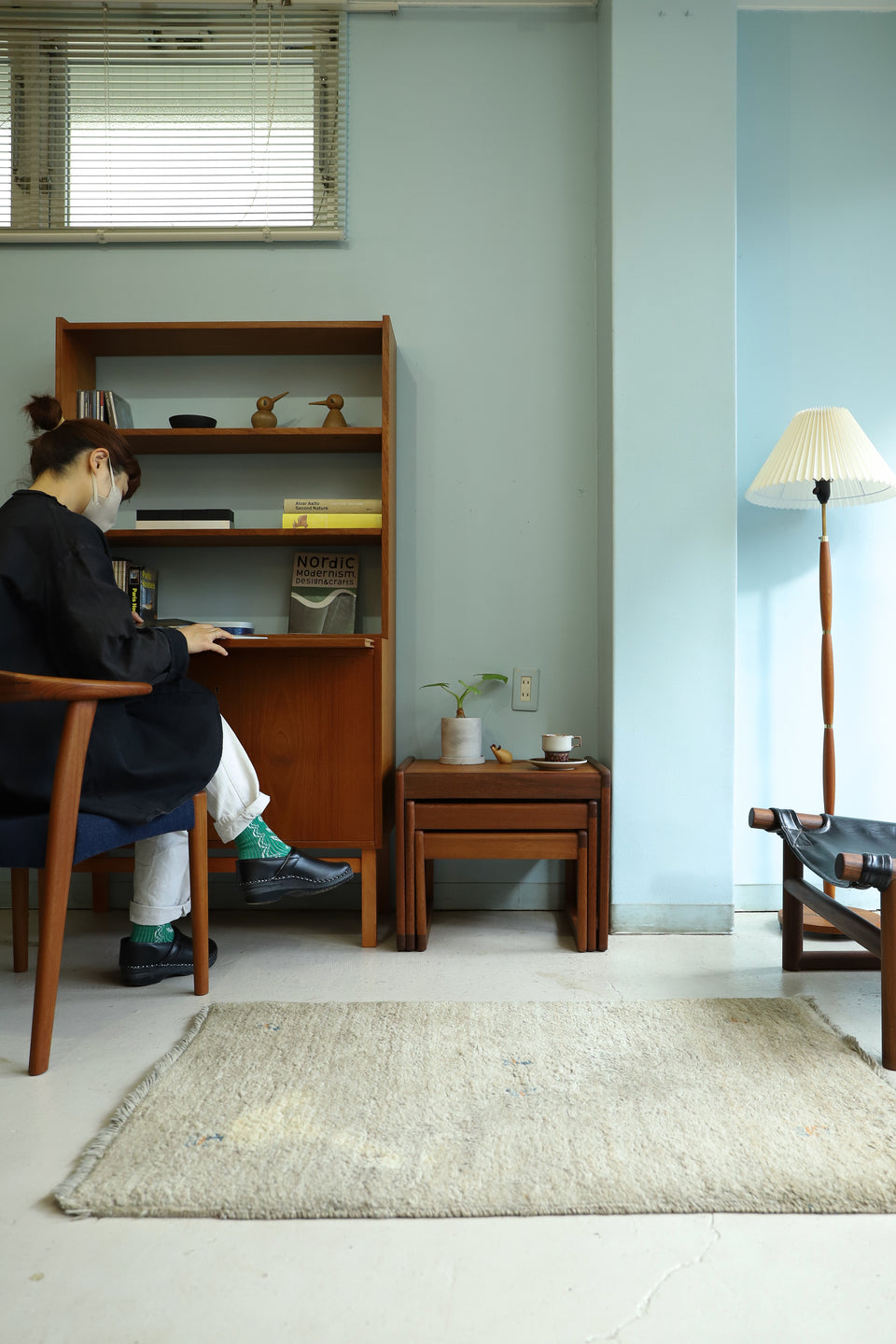 UK Vintage Sunelm Products Nesting Table/イギリスヴィンテージ ネストテーブル サイドテーブル チーク材