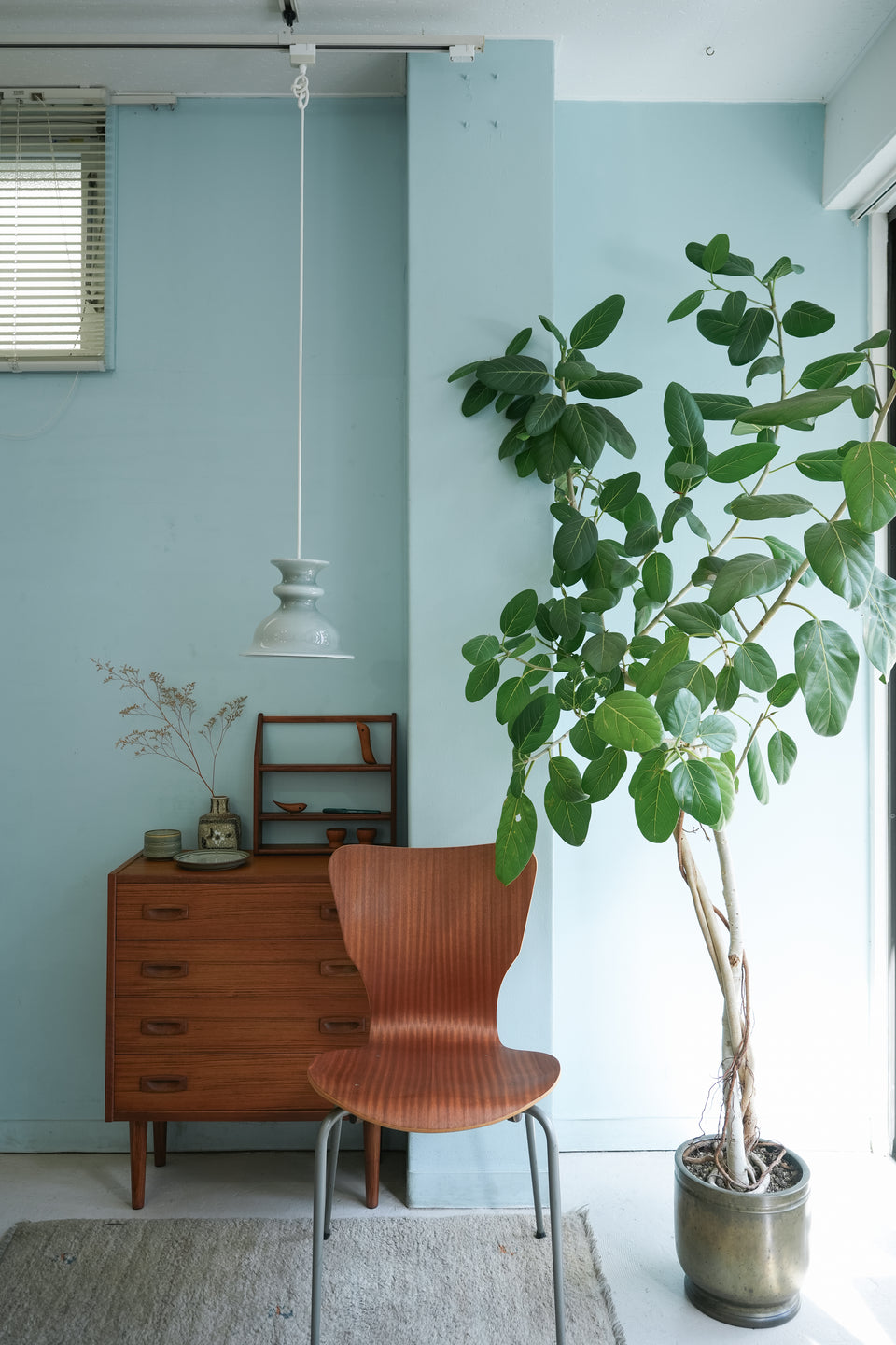 Vintage Holmegaard Pendant Light Tivoli Gray/ホルムガード ペンダントライト チボリ グレー 北欧ヴィンテージ