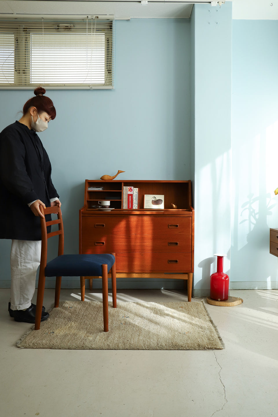 Writing Bureau Danish Vintage/デンマークヴィンテージ ライティングビューロー 北欧家具