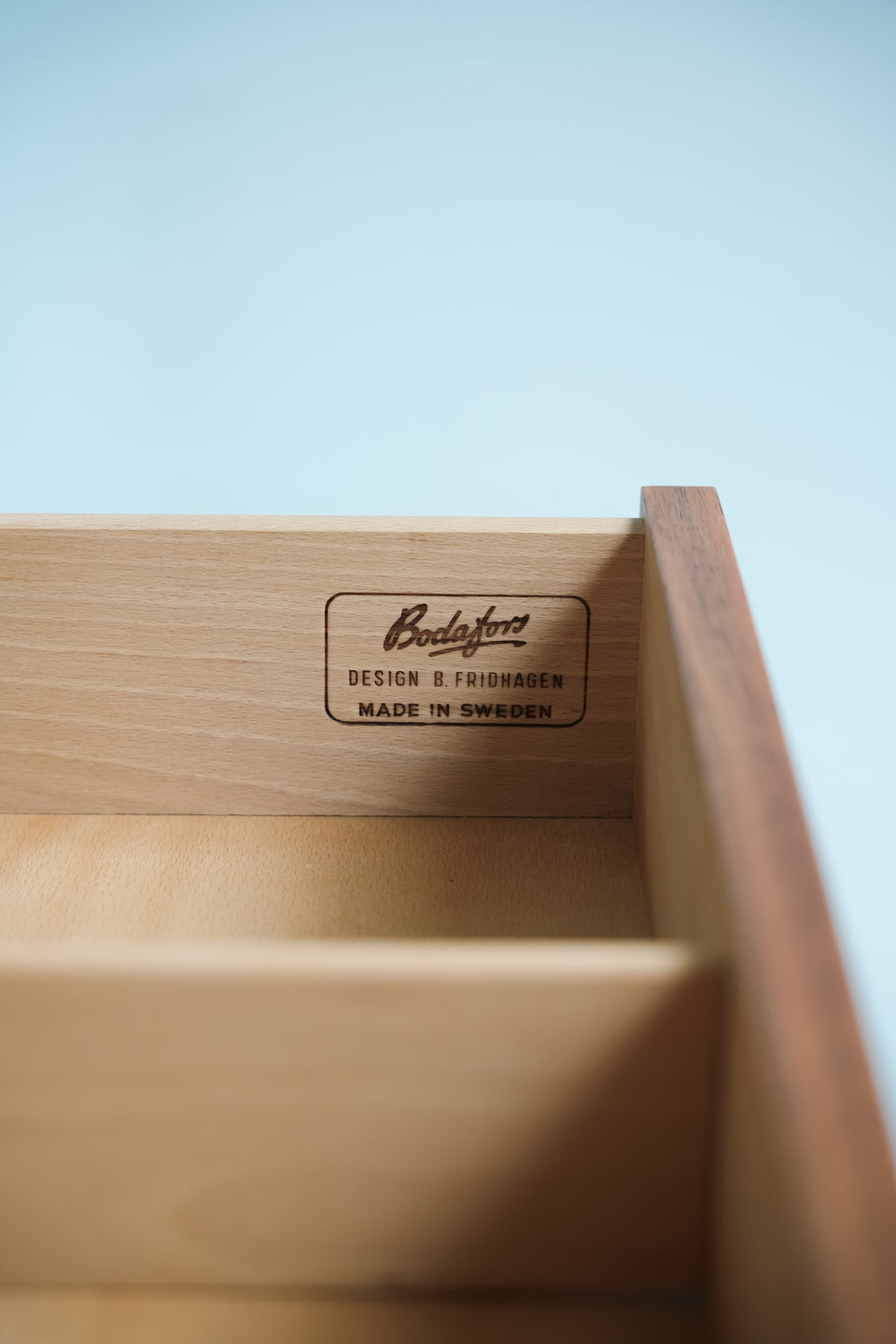 Bodafors Facett Small Cabinet Bertil Fridhagen/スウェーデンヴィンテージ ボダフォース スモールキャビネット バーティル・フリードハーゲン